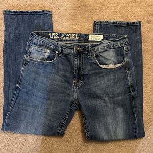 TK Axel Men's Slim Bootcut Jeans Size 34x30 in Eaton Color